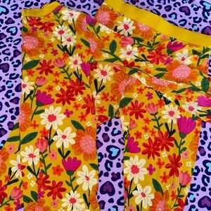 Little Sleepies ❀ 3T Sunny Garden Long Sleeve + Pants bamboo